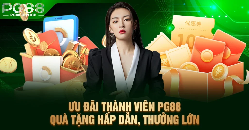 Ưu Đãi Thành Viên PG88 - Quà Tặng Hấp Dẫn, Thưởng Lớn Ưu Đãi Thành Viên PG88 - Quà Tặng Hấp Dẫn, Thưởng Lớn